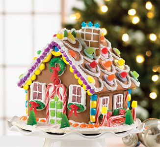 Gingerbread single house